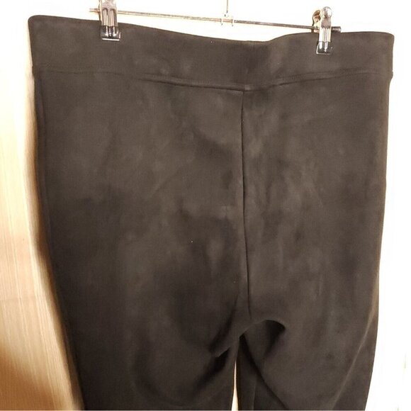 Andrew Marc Suede Feel Heavyweight Leggings Large - Picture 6 of 9